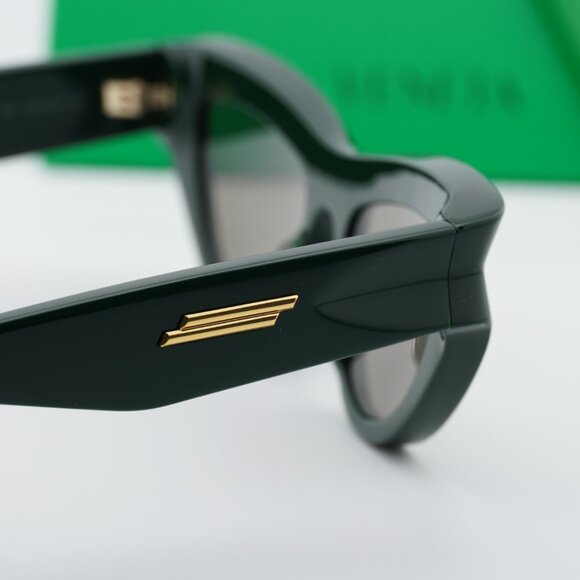 Bottega Veneta BV1220S 004 Cat Eye Sunglasses - Green - Picture 6 of 10